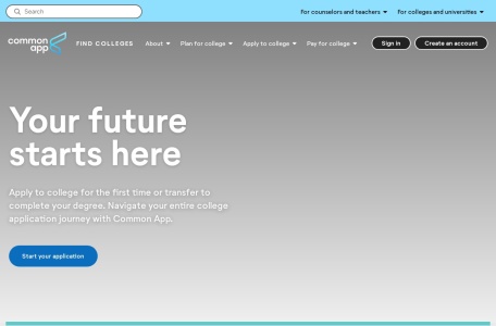 Common Application官网