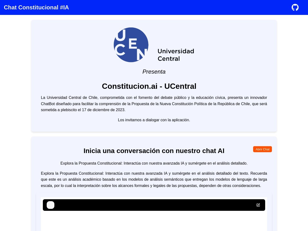 Constitución.ai官网 – 简化智利新宪法内容的互动平台
