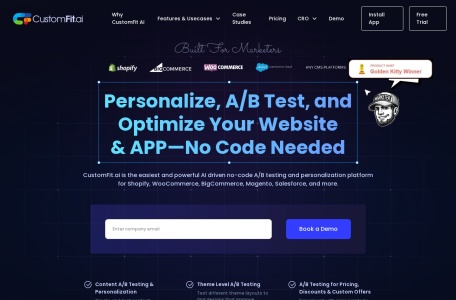 CustomFit.ai翻译站点