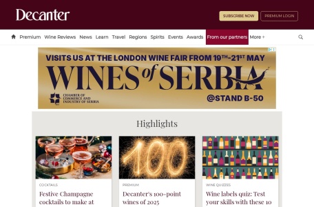 Decanter官网