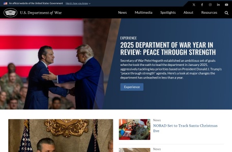 美国国防部官网