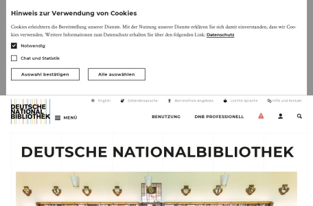 德国国家图书馆官网