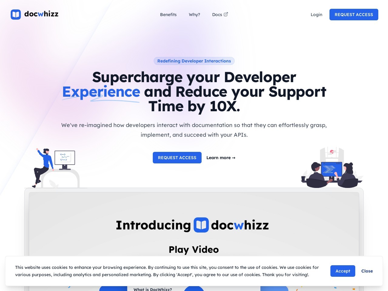 DocWhizz官网 – 开发者文档的AI助手
