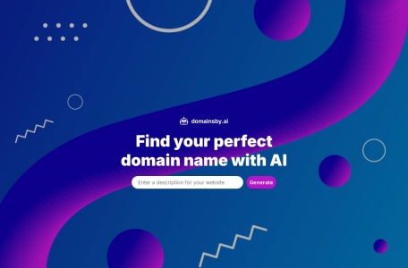 Domains by AI官网 – AI生成域名的服务