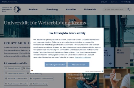 克莱姆斯多瑙大学官网