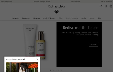 Dr.Hauschka官网