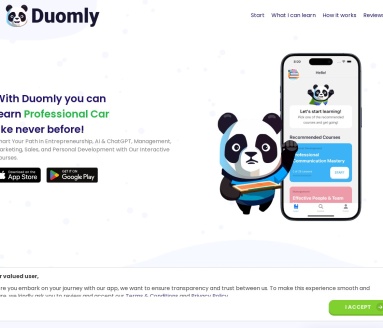 Duomly – Interact, Engage and Learn!-通过互动学习，提升技能！