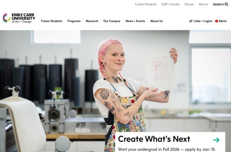 艾米丽卡尔艺术与设计大学官网