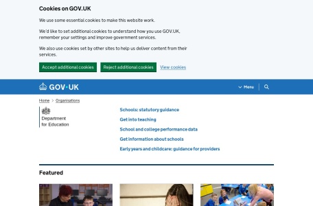 英国教育部官网