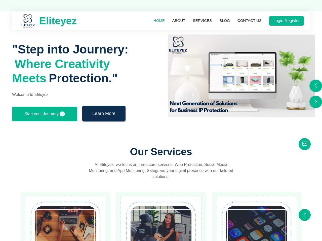 Eliteyez官网 – AI驱动的知识产权保护