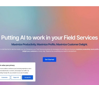 Etaprise Field Service Management官网 – 云端服务管理，助力高效运营