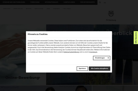 萨尔茨堡高等专业学院官网