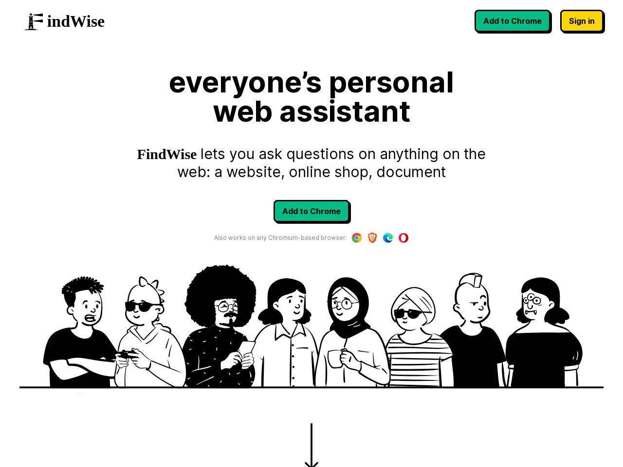 FindWise官网 – 个人化网络助手，提升浏览体验