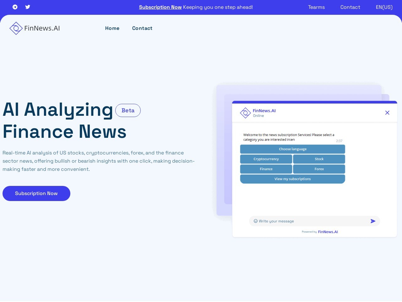FinNews.AI -FREE官网 – 实时AI分析金融市场