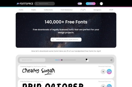 Free Fonts