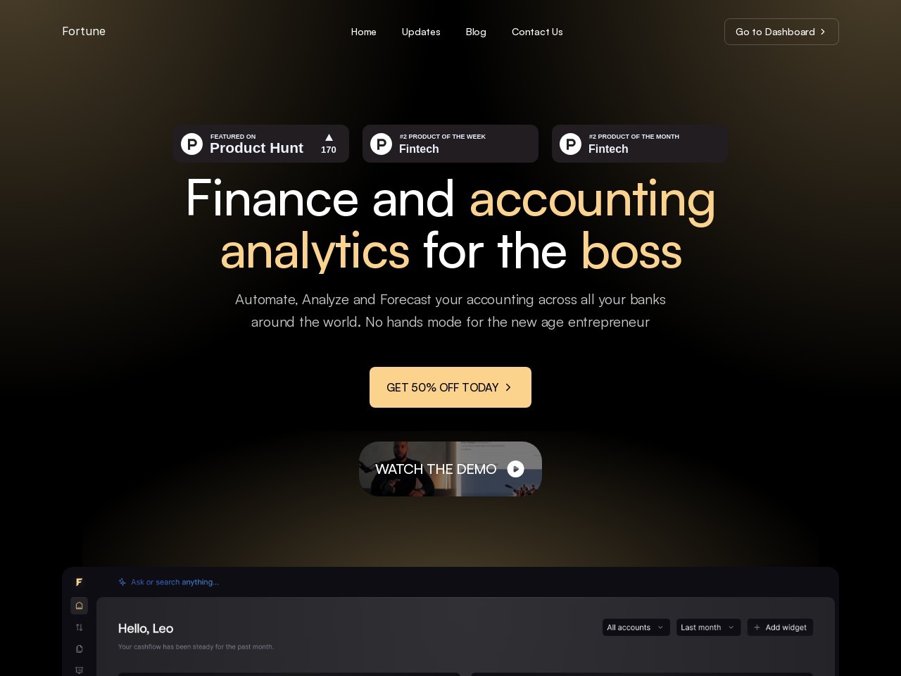 Fortune: Finance & Accounting官网 – 智能会计助手，轻松管理财务