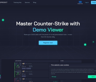你的专属CSGO教练：GGpredict AI分析平台