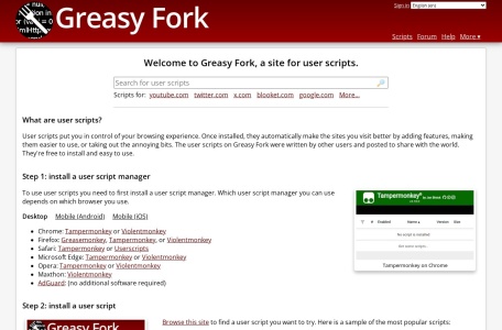 Greasy Fork
