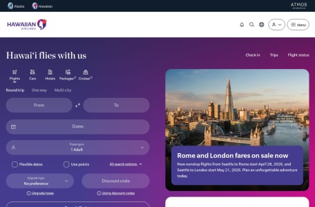 夏威夷航空公司官网