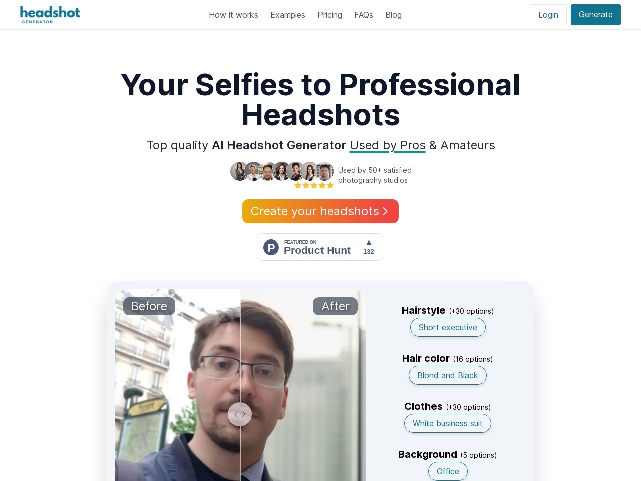 HeadshotGenerator.io