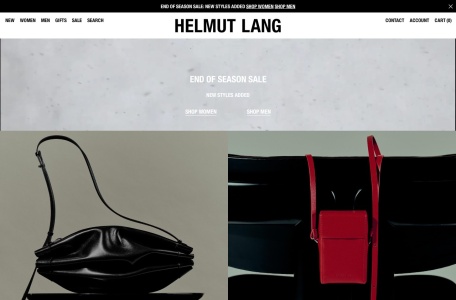 Helmut Lang官网