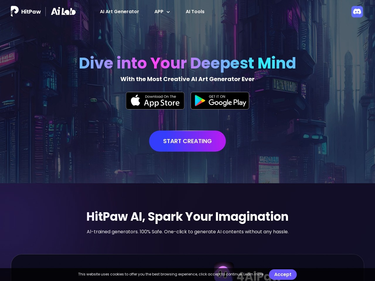 HitPaw AI Image Generator-简便的AI艺术生成工具