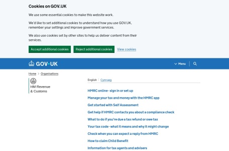 英国税务局官网
