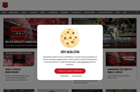 布达佩斯捍卫者足球俱乐部官网