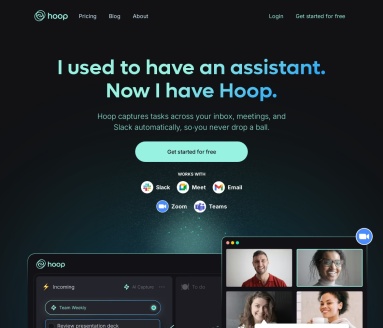 Hoop官网 – AI任务管理工具