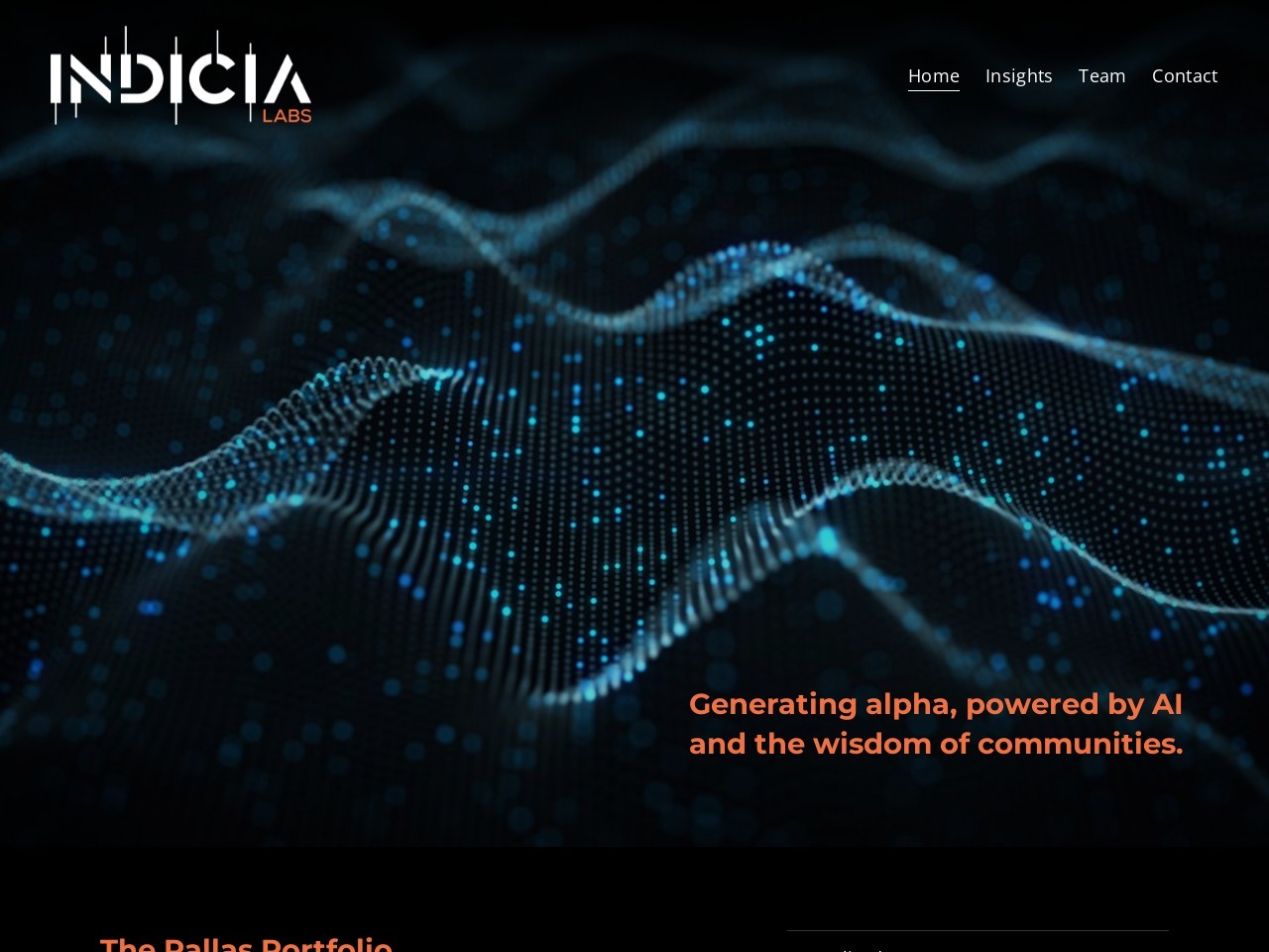 Indicia Labs Platform官网 – AI与众包情绪结合的互动平台
