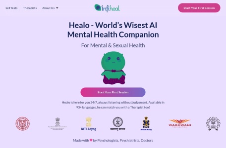 Infiheal官网 – 全球最先进的心理健康AI教练