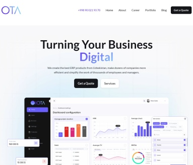 IOTA.UZ官网 – 乌兹别克斯坦领先的ERP和CRM解决方案提供商