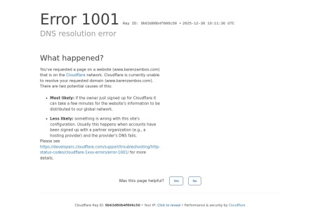 卡伦·赞博斯官方网站