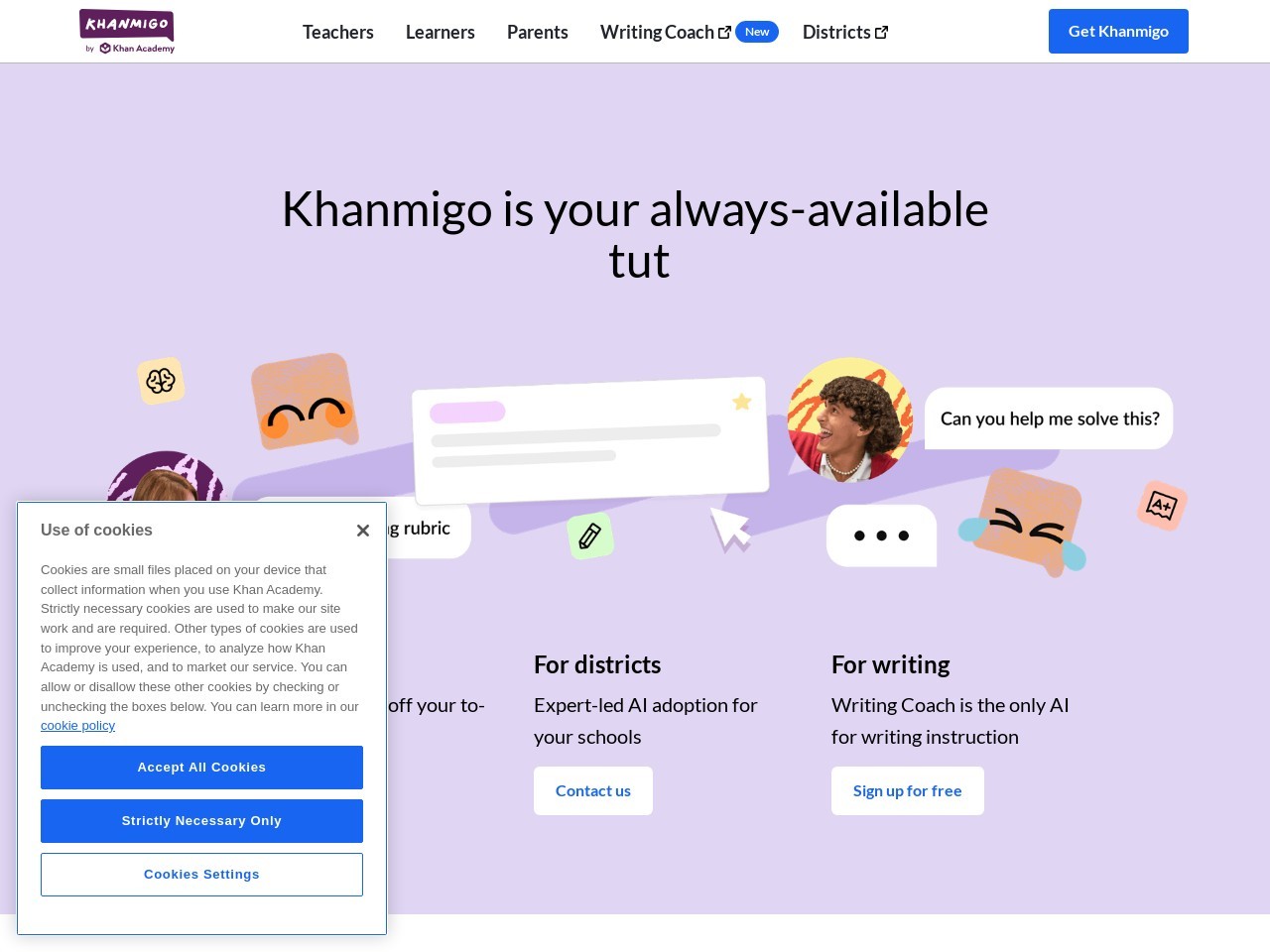 Khanmigo官网 – AI驱动的教育助手