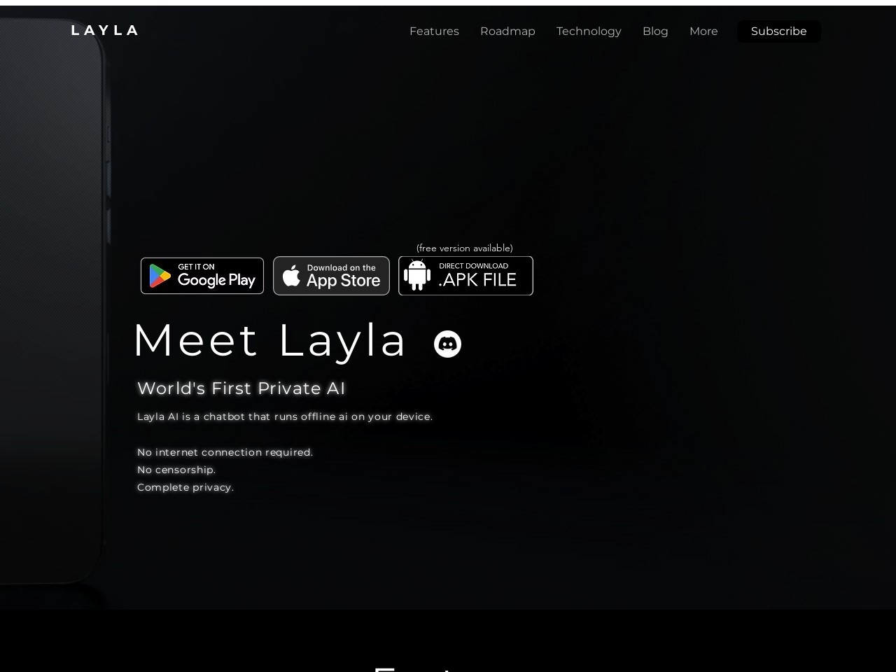 Layla官网 – 全球首个私有AI助手