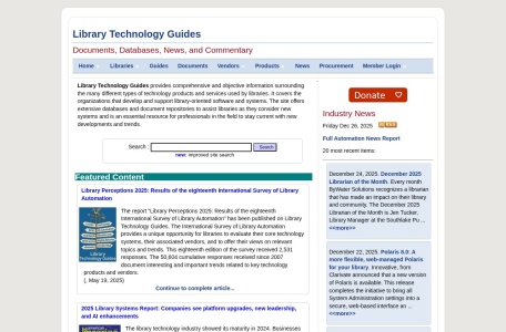 Library Technology Guides官网