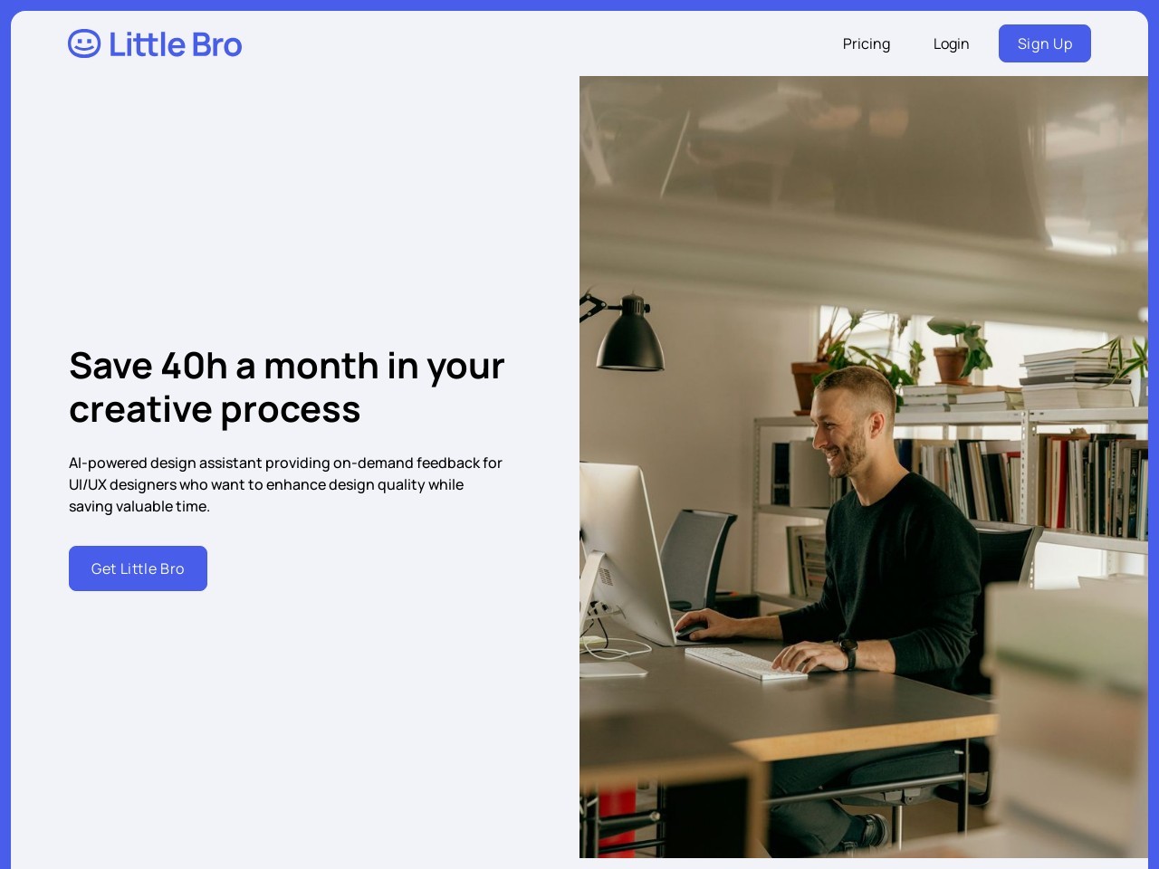 Little Bro官网 – AI设计助手，提升工作效率
