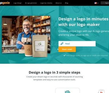 Logogenie官网 – 智能logo制作工具