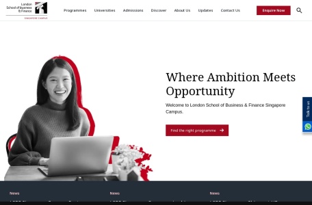 英国伦敦商业金融学院新加坡校区官网
