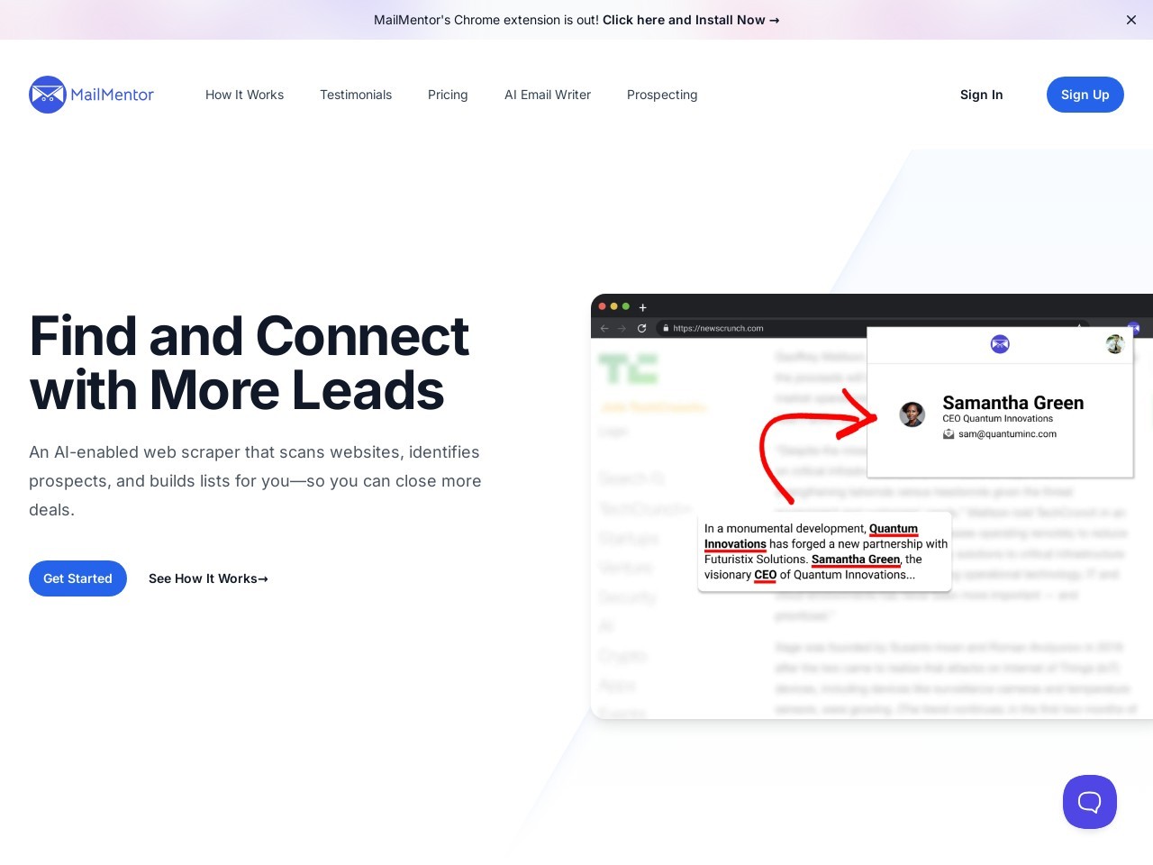 MailMentor官网 – 一款智能化的邮件营销助手