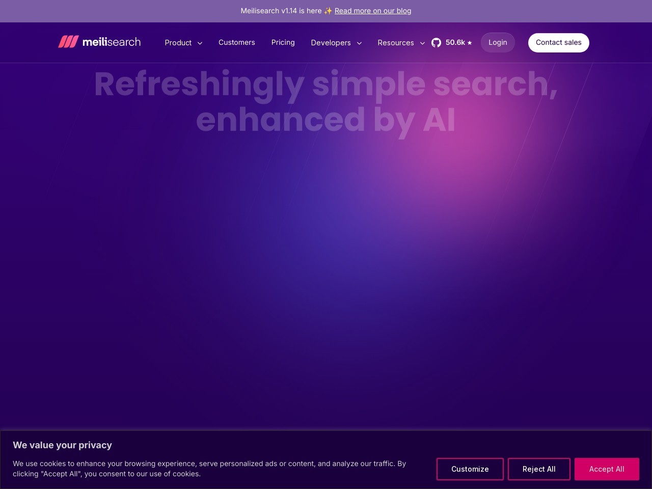Meilisearch官网 – 快速开源的全文搜索引擎