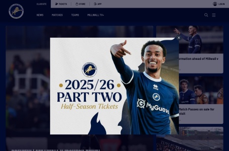 米尔沃尔足球俱乐部官网