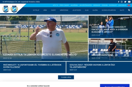 MTK布达佩斯足球俱乐部官网