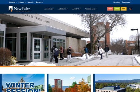 纽约州立大学新帕尔兹分校官网