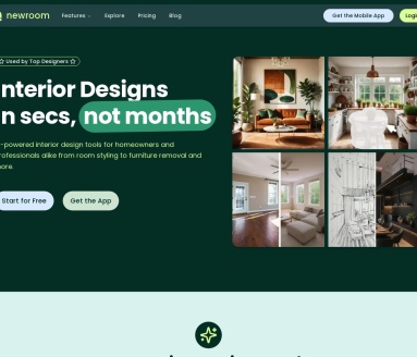 newroom.io官网 – 一键式AI房间设计工具