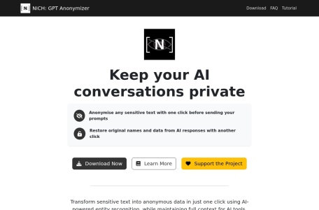 NICH: GPT Anonymizer