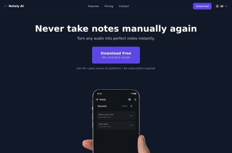 NotelyAi翻译站点