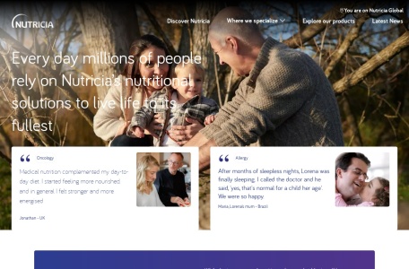 Nutricia官网