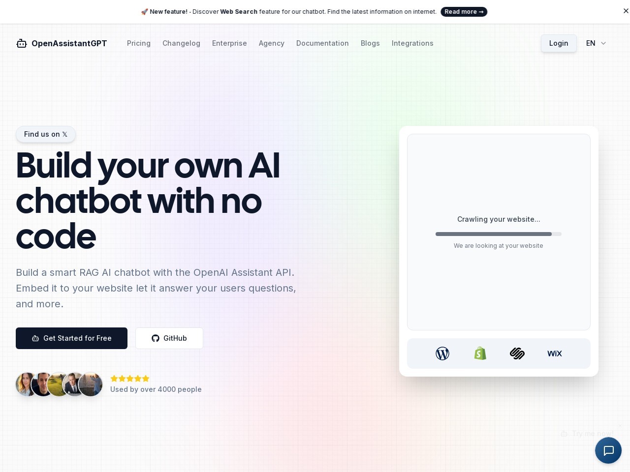 OpenAssistantGPT官网 – 开源聊天助手平台