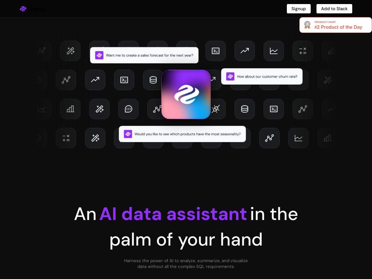 Genie – AI Data Assistant